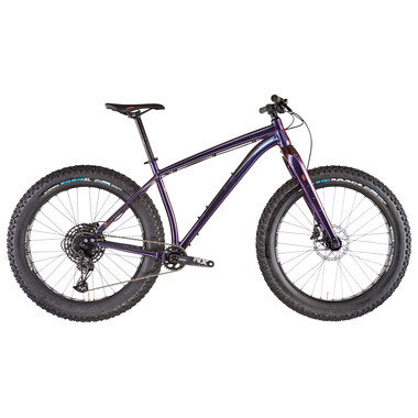 KONA WOO 26" Fat Bike MTB Purple/Blue 2021 0